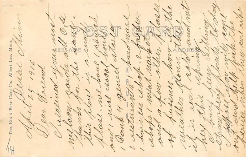 Depot and Elevators real photo Revere,  MN