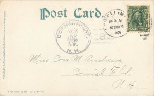 Lowell Massachusetts Post Office 1906 Undivided Back Postcard Used