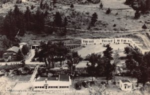 J74/ Big Thompson Canon Colorado RPPC Postcard c1940s Appleby Motel 326