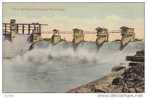 Catun Spillway Discharging Flood-Water, Panama, PU-1914