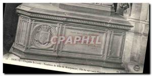 Old Postcard Dreux Chapelle St Louis Tomb of Miss de Montpensier