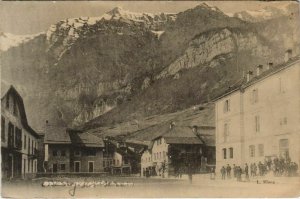 CPA GRESY-sur-ISERE Town Scene (1193279)