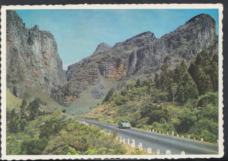 South Africa Postcard - The Road North, Du Toits Kloof, The Cape     RR3586