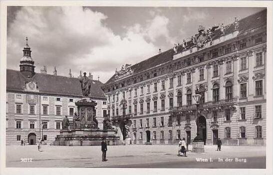 Austria Vienna In der Burg Real Photo