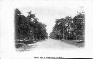 Postcard OH Cleveland Summer View on Euclid Avenue UDB ~1905 B10