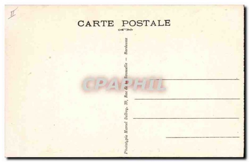 Old Postcard Chateau d & # 39eau Military Camp Souge Army