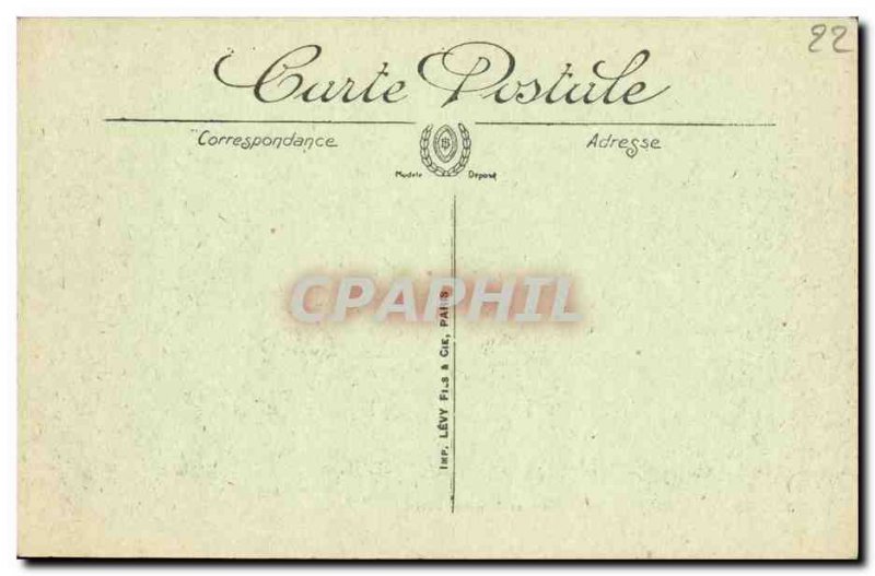 Postcard Old Val Andre Cliffs to Nantois