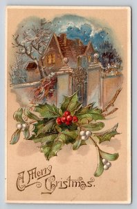 1906  Christmas  Xmas  Greetings   Postcards
