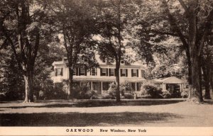 New York New Windsor Oakwood Colonial Estate Albertype