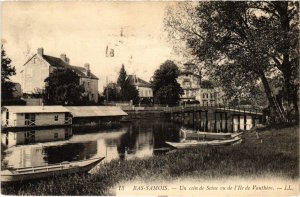 CPA Samois Un coin de Seine FRANCE (1300902)