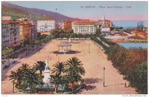 Place Saint-Nicolas, BASTIA (Haute Corse), France, 1900-1910s