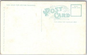 Saratoga Springs New York, Spencer Trask Memorial, City Park, Vintage Postcard