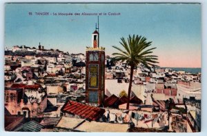 TANGER La Mosquee des Aissaouos et la Casbah MOROCCO Postcard