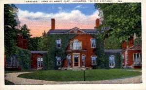 Home of Henry Clay - Lexington, KY