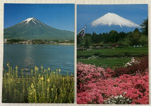 Lot 18 Mount Fuji Japan Tallest Mountain in Japan Chrome Postcards