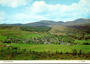 Scotland Strathpepper Panoramic View