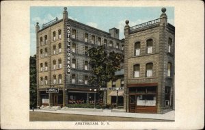 Amsterdam New York NY Hotel Conrad c1910 Vintage Postcard