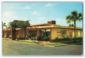 Cocoanut Grove Drive In Restaurant Daytona Beach Florida FL Vintage Postcard 