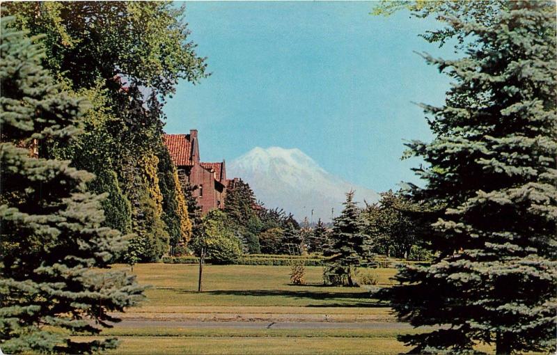 FORT LEWIS WASHINGTON ARMY BARRACKS POSTCARD