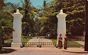 Presidential Gates at Key West, FL, USA Florida