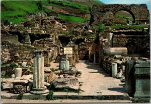 Postcard Greece Ephesus Brothel