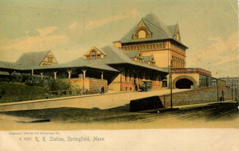 MA - Springfield.  Union Railroad Station