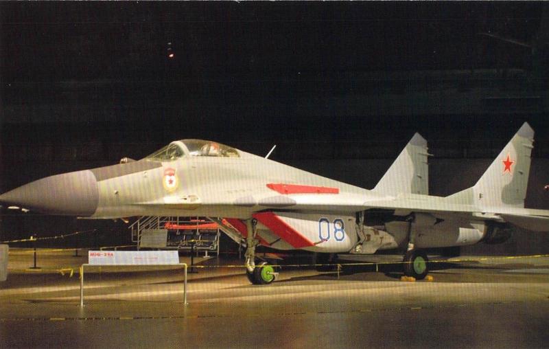 Cold War, Soviet Era Mig-29A Fulcrum, Air Defense Fighter, Postcard