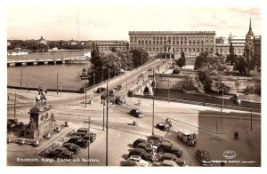 Sweden Stockholm, Kung. Slottet och Norrbro