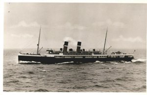 ss Oranje Nassau Zeeland Steamship Company Steam Ship Vintage RPPC 03.65