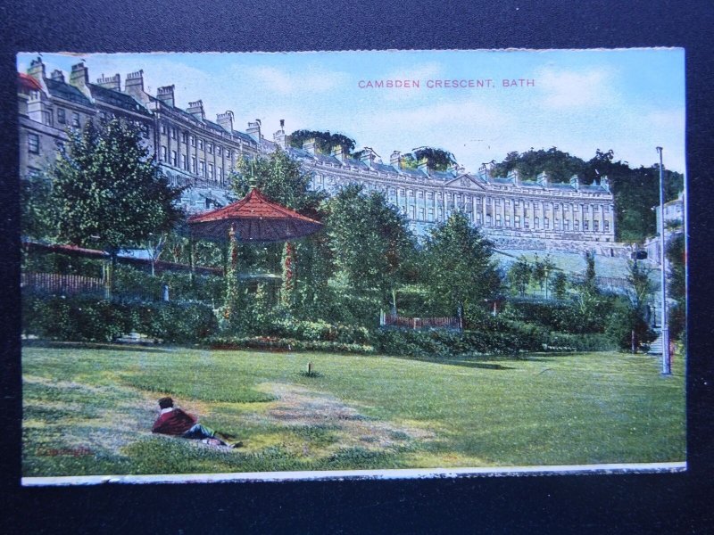 Somerset Collection x 6 BATH Views c1908 Postcards by G.D.& D.L.