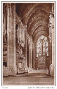RP, The Choir Looking E., Liverpool Cathedral, Liverpool (Lancashire), Englan...