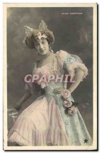 Old Postcard Fantaisie Miss Campton