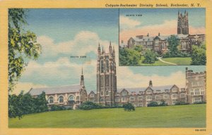 South & North Views Colgate Divinity School Rochester NY New York pm 1949 Linen