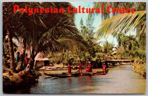 Laie Oahu Hawaii 1973 Postcard Samoan Granny Polynesian Cultural Center