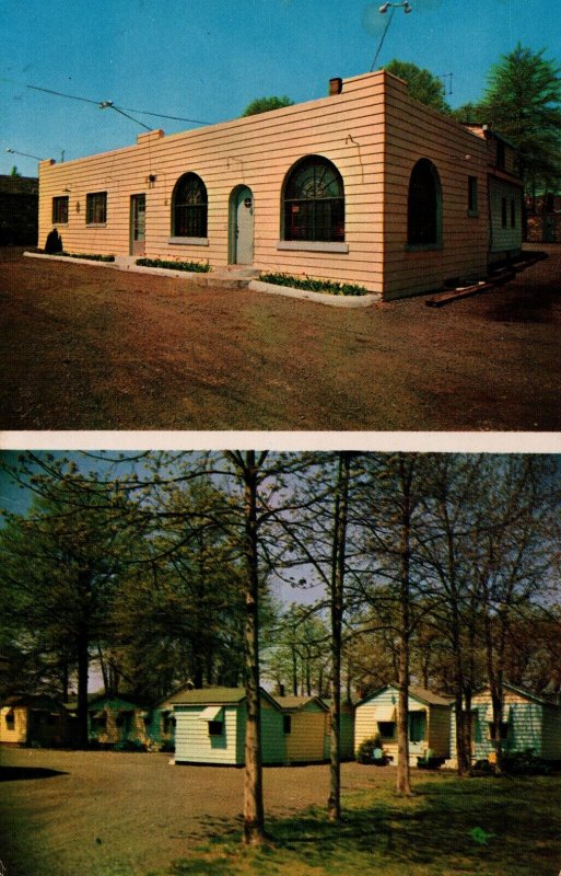 USA Fitzgerald's Motel Avenel New Jersey Chrome Postcard 09.88