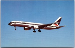 Airplane Delta Air Line Boeing 757-232 N604DL c/n 22811 Ft. Lauderdale Postcard