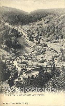 Schwarzwald vom Hohnen Triberg I Germany Unused 