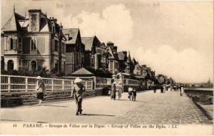 CPA PARAMÉ-Groupe de Villas sur la Digue (265749)