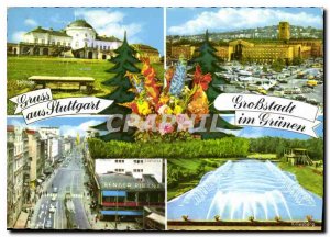 Modern Postcard Gruss aus Stuttgart