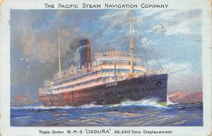 R.M.S Orduna R.M.S Orduna , Pacific Steamship Navigation Company View image 