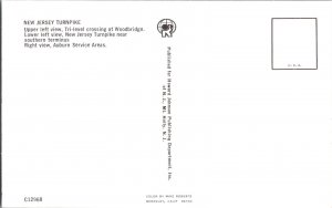 Vintage Postcard New Jersey Turnpike JL9