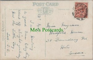 Genealogy Postcard - Myram - 38 Boundary Road, Hove, Sussex RF7718