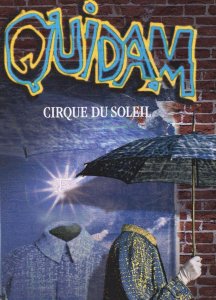 Quidam Dutch Cirque De Soleil Holland Theatre Poster Postcard