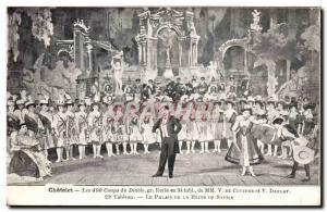 Postcard Ancient Theater L & # 39Ardeche illustrated Vals les Bains Casino An...