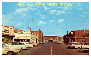 Postcard SHOP SCENE North Platte Nebraska NE AQ5084