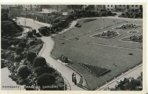 Kent Postcard - Madeira Gardens - Ramsgate - Ref 9867A