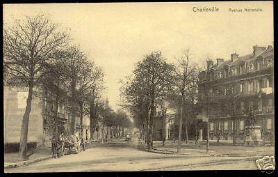 france, CHARLEVILLE, Avenue Nationale (ca. 1915)