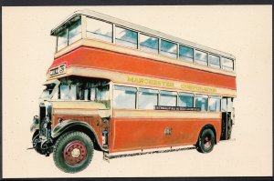 Transport Postcard - Buses - Greater Manchester Double Decker Bus  DR172