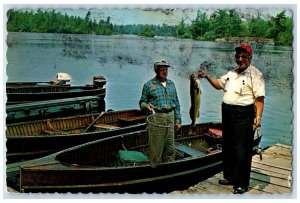 1974 Greetings from Voyager Motor Hotel Canada Postage Due 4 Cents Postcard