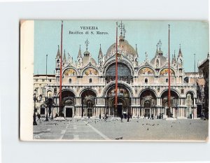 Postcard Basilica di S. Marco Venice Italy